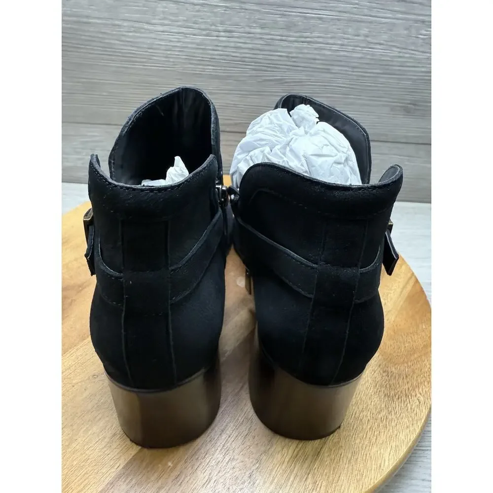 NYDJ Womens Denisgo Block Heel Bootie Ankle Boots Boots Size 8